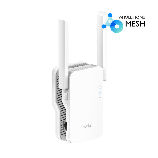 AX1800 Dual Band Wi-Fi 6 Range Extender, Model: RE1800 - RE3000