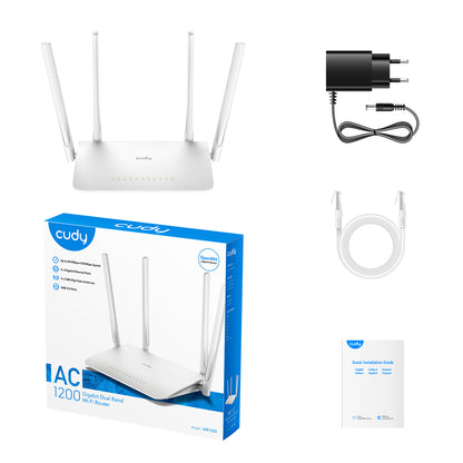 AC1200 Gigabit Wi-Fi Mesh Router, Model: WR1300 - WR3000