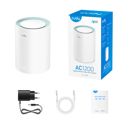 AC1200 Dual Band Whole Home Wi-Fi Mesh System, Model: M1300 1-pack - AC1200-1