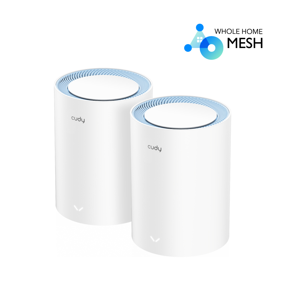 AC1200 Dual Band Whole Home Wi-Fi Mesh System, Model: M1200 2-pack