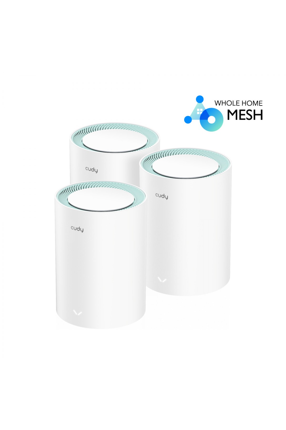 AC1200 Dual Band Whole Home Wi-Fi Mesh System, Model: M1300 3-Pack